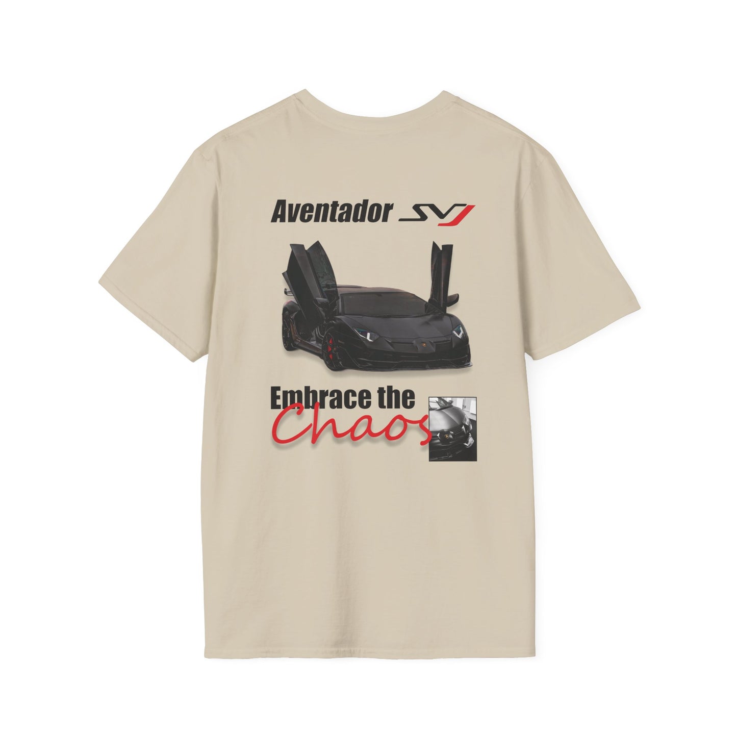 Embrace the Chaos SVJ Unisex Softstyle T-Shirt, Graphic Tee