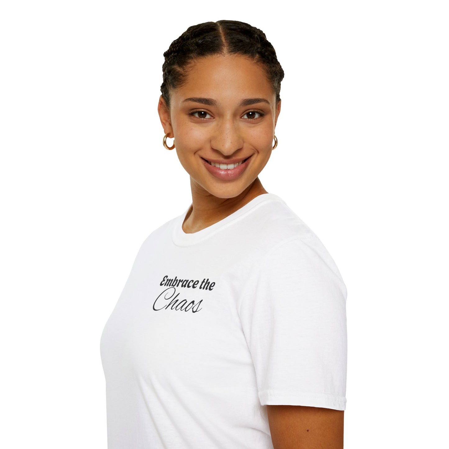 Embrace the Chaos SVJ Unisex Softstyle T-Shirt, Graphic Tee