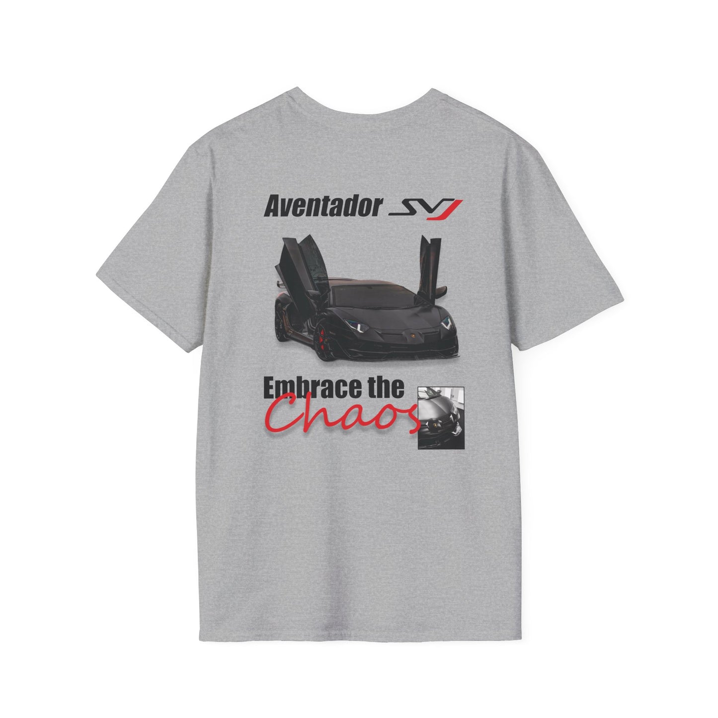 Embrace the Chaos SVJ Unisex Softstyle T-Shirt, Graphic Tee