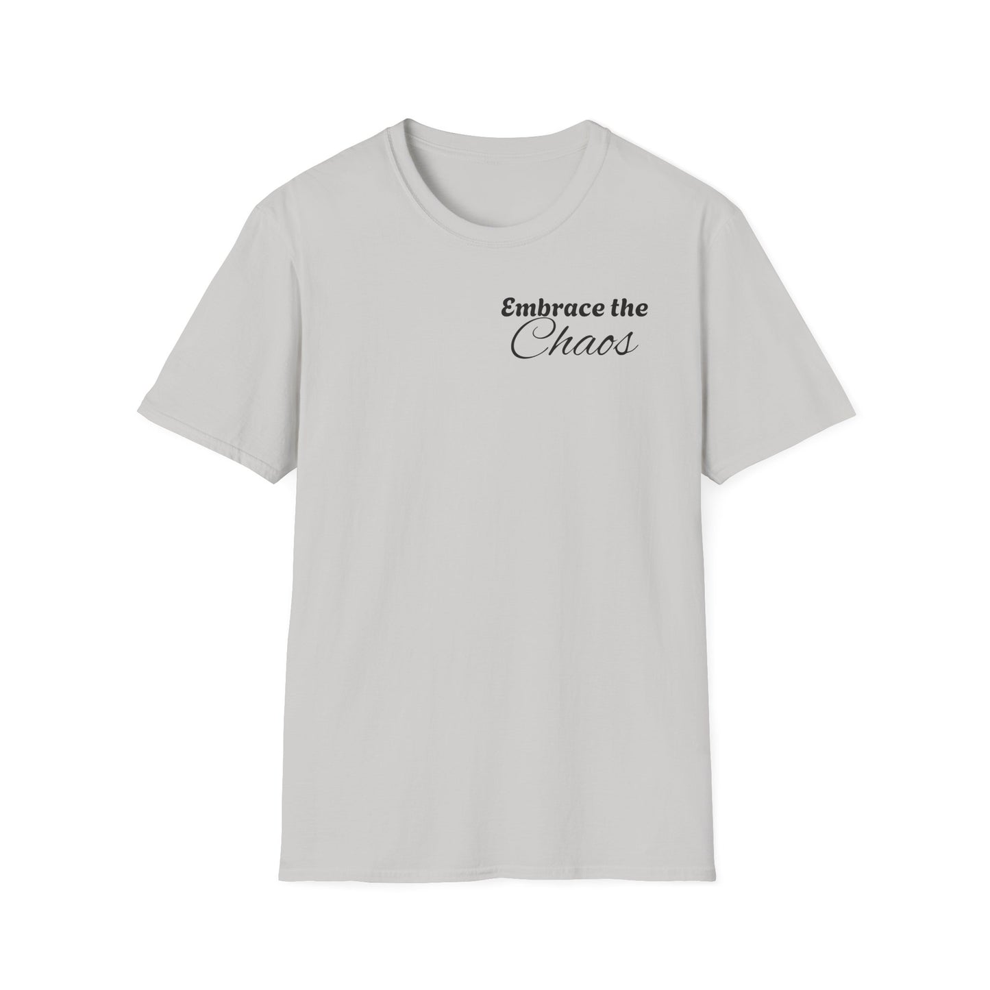 Embrace the Chaos SVJ Unisex Softstyle T-Shirt, Graphic Tee
