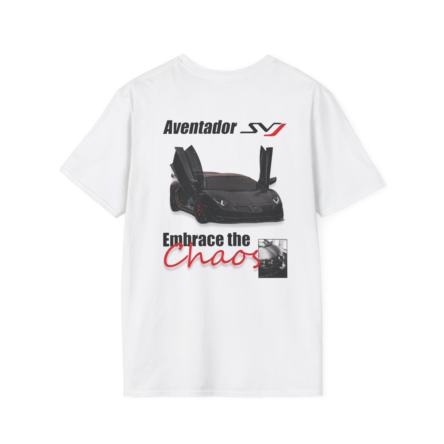 Embrace the Chaos SVJ Unisex Softstyle T-Shirt, Graphic Tee
