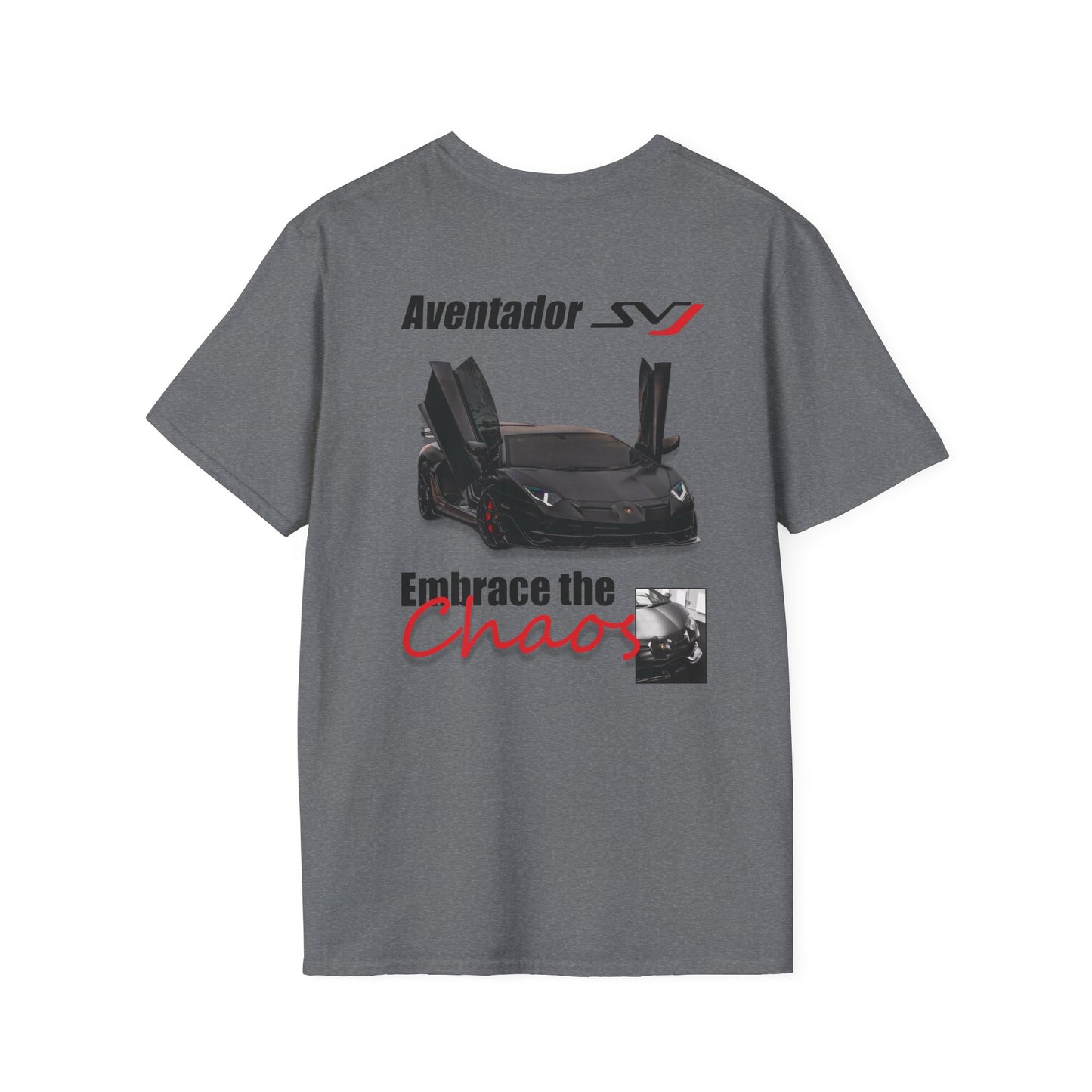 Embrace the Chaos SVJ Unisex Softstyle T-Shirt, Graphic Tee