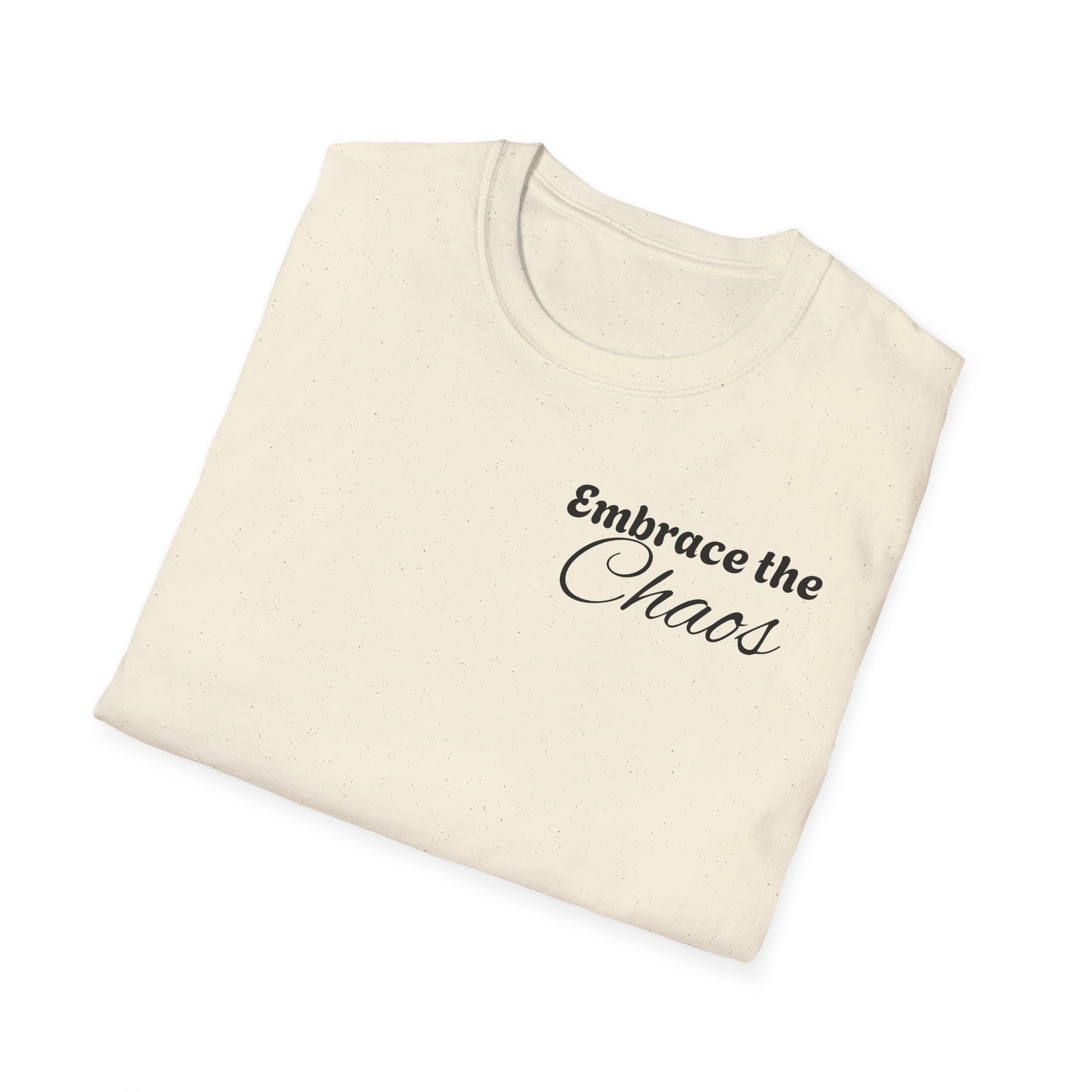 Embrace the Chaos SVJ Unisex Softstyle T-Shirt, Graphic Tee
