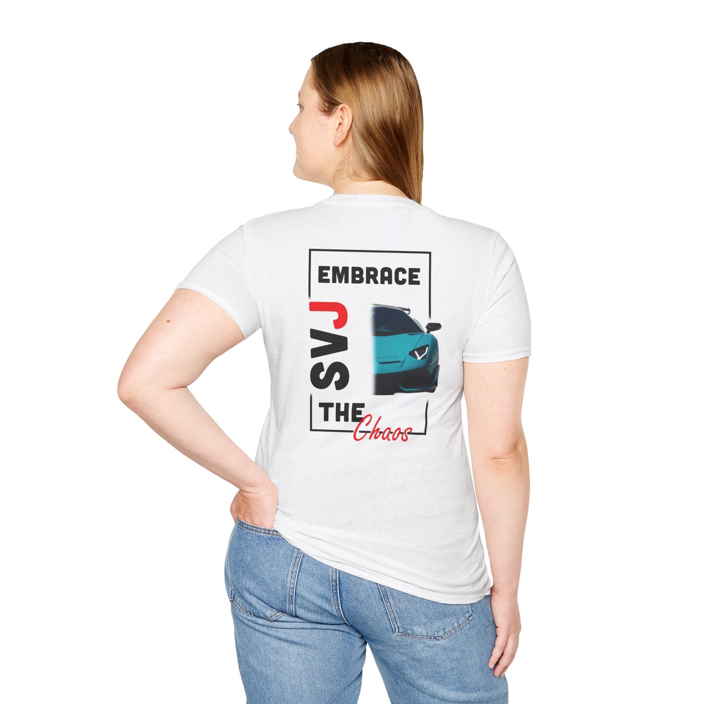 Embrace the Chaos SVJ SPLIT Unisex T-Shirt