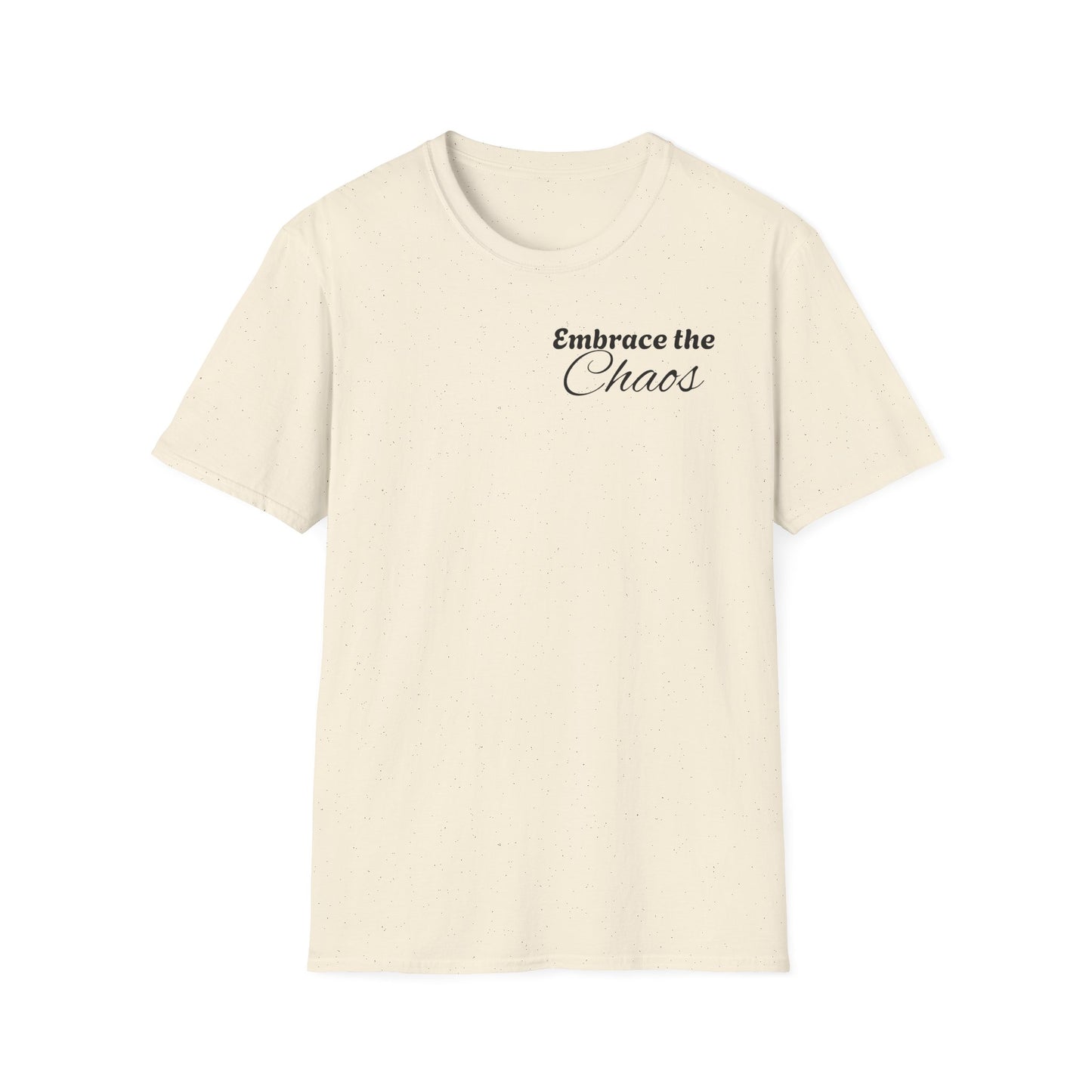 Embrace the Chaos SVJ Unisex Softstyle T-Shirt, Graphic Tee