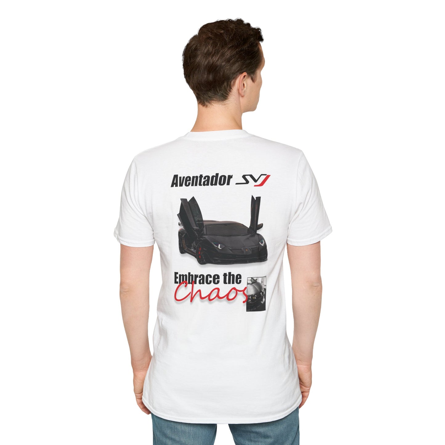 Embrace the Chaos SVJ Unisex Softstyle T-Shirt, Graphic Tee