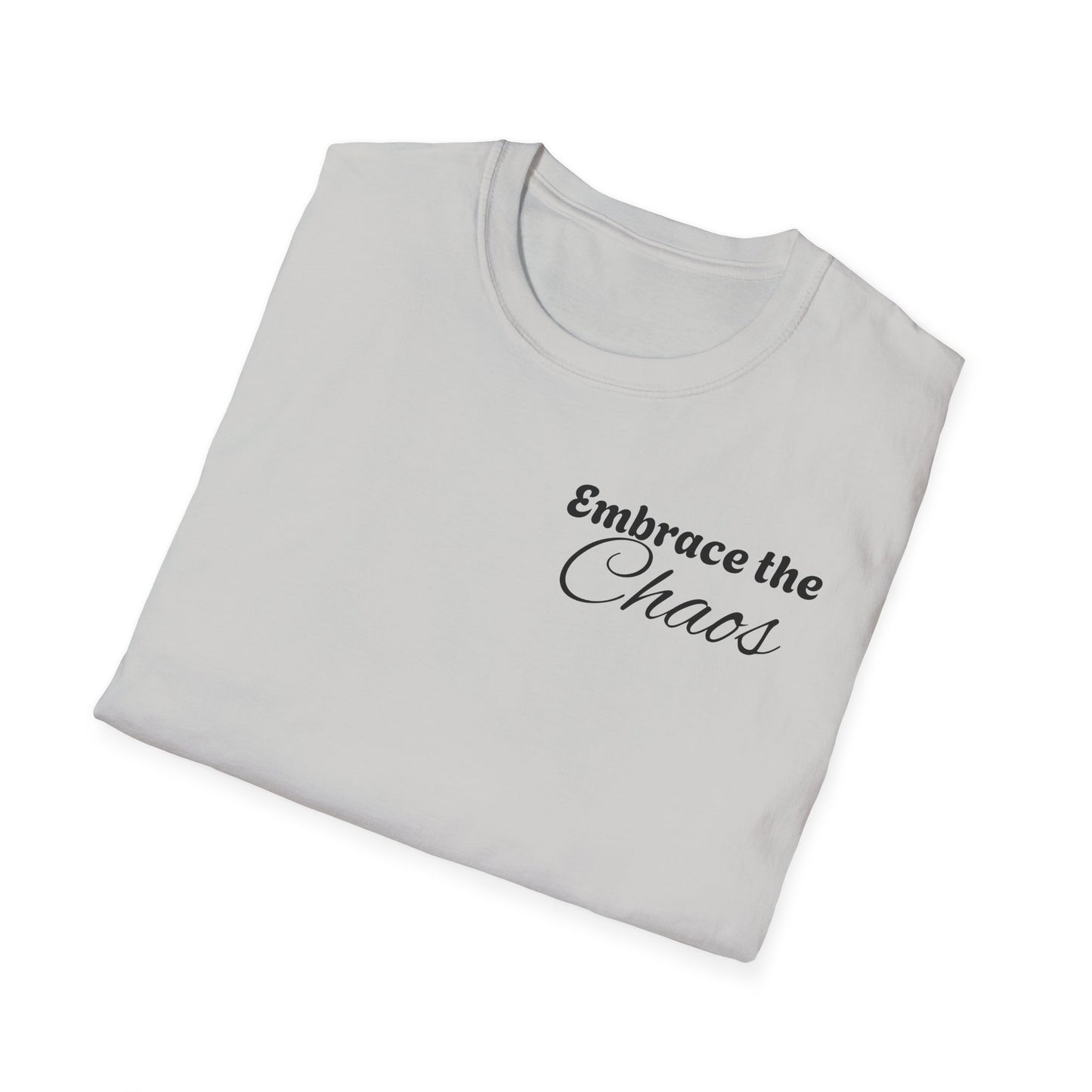 Embrace the Chaos SVJ Unisex Softstyle T-Shirt, Graphic Tee